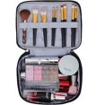 thumbnail image 4 of Estuche Cosmético Doble - Organizador Cosmético - Negro JAMW Sencillez, 4 of 5