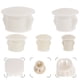 thumbnail image 4 of 100 tapones de nailon para botones, tapones redondos para paneles, para muebles y armarios de cocina., 4 of 6
