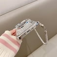 thumbnail image 4 of Case Compatible with iPhone 15 Plus,Cute Bling 3D Vintage Camera Phone Case with Hand Strap Unique Cool Silicone TPU Case Shockproof Protective Case Women Girls for iPhone 15 Plus, 4 of 13
