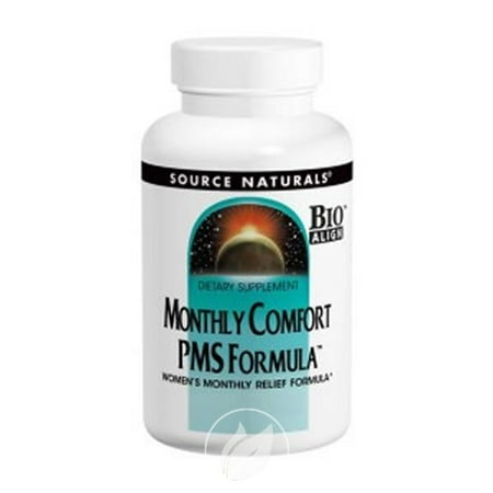 (4 Pack) Source Naturals Monthly Comfort Pms Form 90T