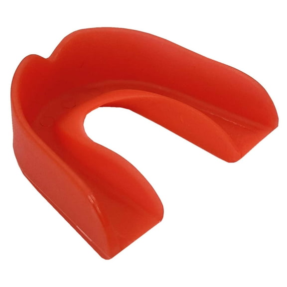 Game On Youth Strapless Protective Mouth Guard With Ventilated Case - Red