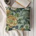 thumbnail image 3 of Creowell  Spring Green Flowers Chinoiserie Pillow Covers Lighe Green Floral Throw Pillows Vintage Sage Green Decor Cushion Cover Patio Furniture Sofa Bedroom Indoor Outdoor, 3 of 5