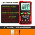 thumbnail image 6 of Mini Digital Multimeter 4000 Count AC/DC Electrical Instruments Tester Auto Multimetro Digital Profesional Meter, 6 of 6
