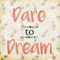 thumbnail image 3 of Allen, Kimberly 12x12 Black Modern Framed Museum Art Print Titled - Dare to Dream, 3 of 5
