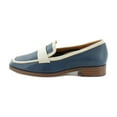 thumbnail image 2 of Vionic Sellah II Women's Loafers & Slip-Ons Navy & Cream White Leather Size 5 M, 2 of 8