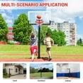 thumbnail image 7 of Adjustable 8-10ft In-Ground Basketball Hoop – 55" Tempered Glass Backboard – Rust-Resistant, Stable Outdoor Goal System – Perfect for Backyard, Driveway, or Court, 7 of 7