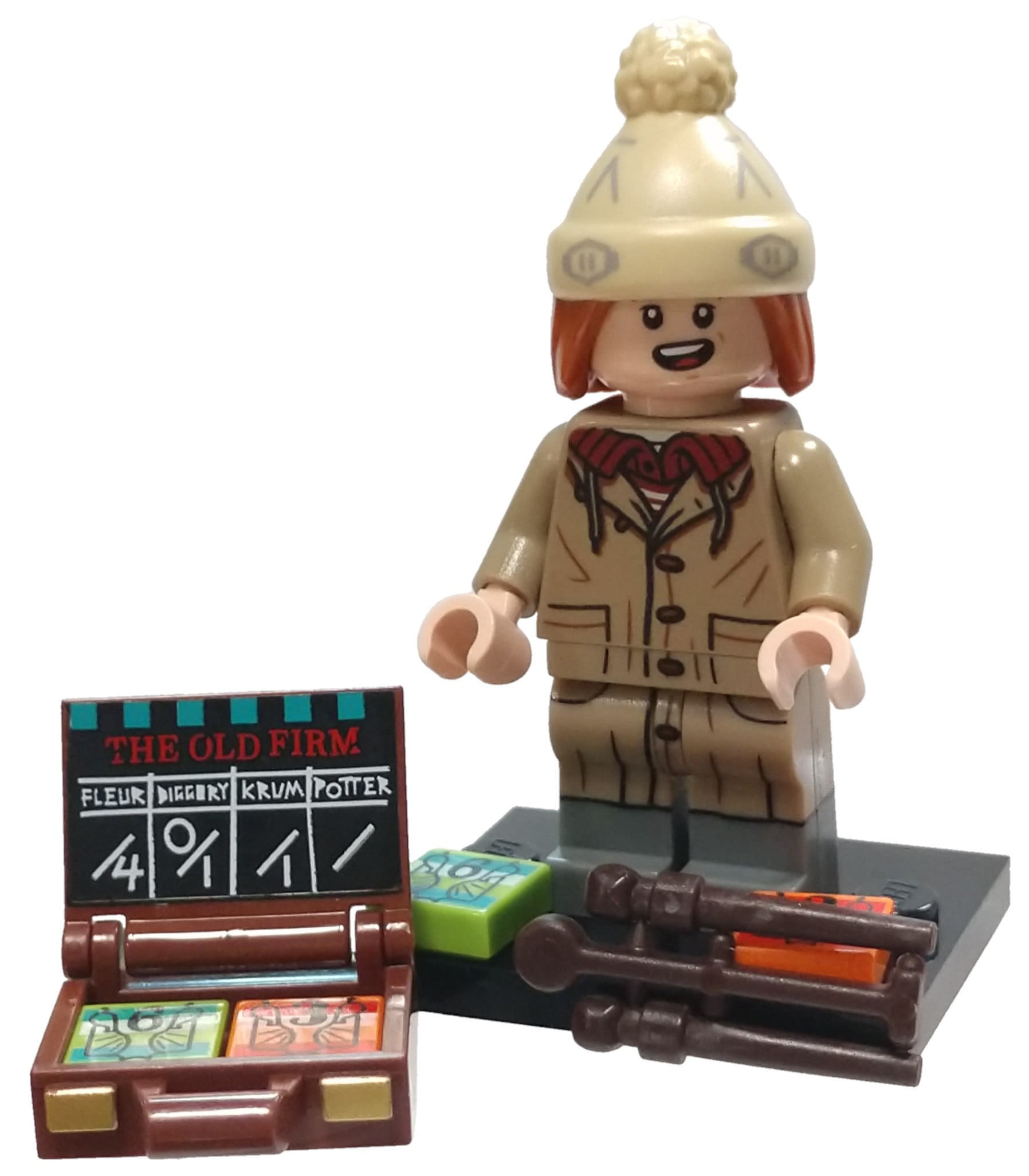 HARRY POTTER #66C Lego Fred & George Weasley Custom Magic Genuine Lego parts NEW 