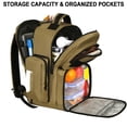 thumbnail image 2 of Mochila de almuerzo MATEIN para hombre con compartimento para portátil de 15,6 pulgadas, 2 of 9