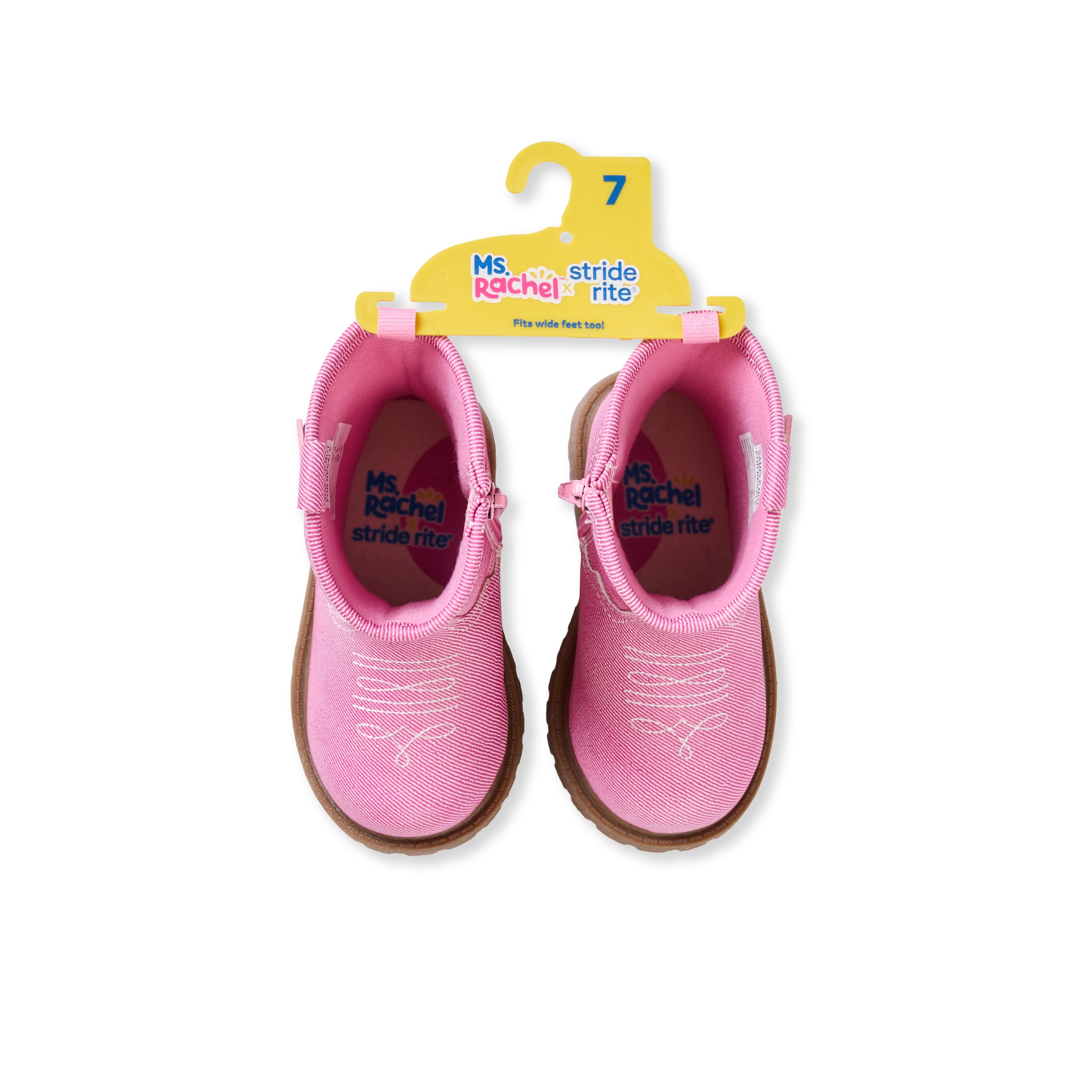 Ms. Rachel Toddler Girl Western Boot by Stride Rite Munchkin