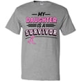 thumbnail image 3 of Inktastic My Daughter is a Survivor Breast Cancer Awareness T-Shirt, 3 of 5