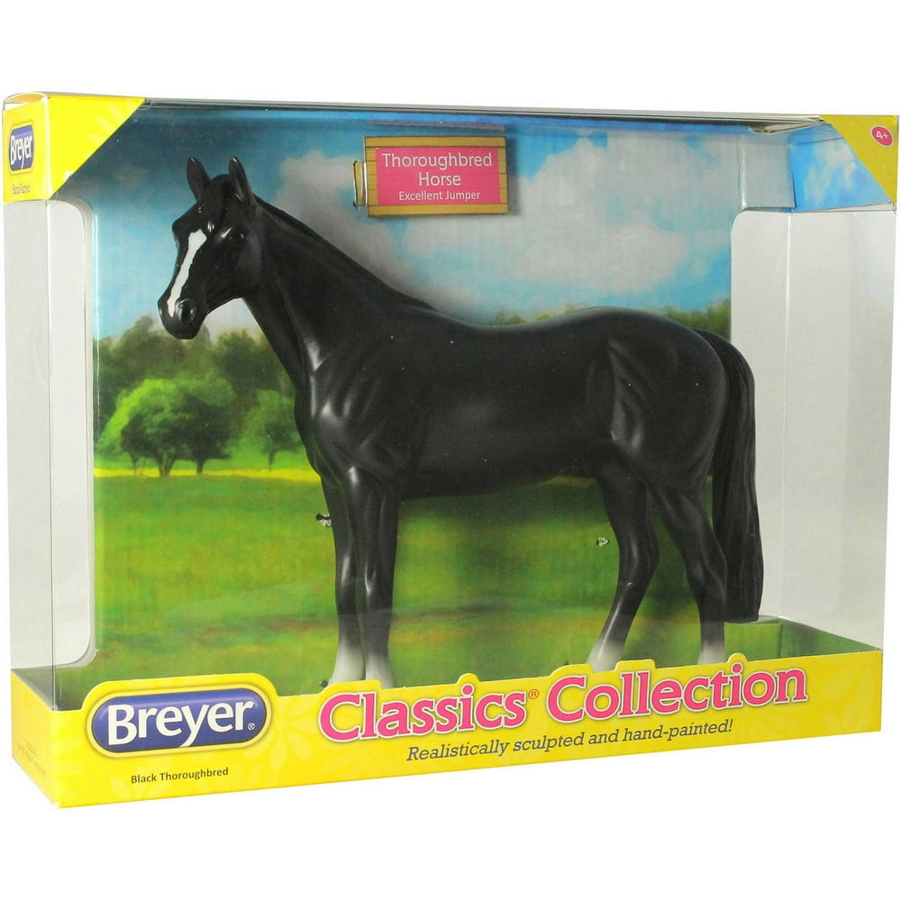 Breyer Classics Black Thoroughbred Toy Horse (112 Scale)