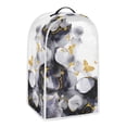 thumbnail image 2 of HELLHERO Black White Gold Fluid Art Marble Texture Protective Case, Washable for Kitchen, 2 of 6