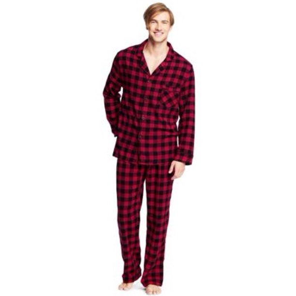 Hanes Men's Flannel Pajamas