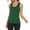 Green, variant on Rvasteizo Womens Tank Tops Sleeveless Sport Workout V Neck Back Cut Out Solid Light Summer Breathable Ladies Fitness Training Blouse