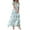 Pink, variant on WTXUE Summer Dresses for Women 2024, Women's Fashionable Summer Casual Floral V Neck Short Sleeved Long Dress V-Neck Short Sleeve Tab Leisure Dress, White