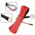 thumbnail image 2 of Red 4.8mm*15m (2.5 Tons) Synthetic Winch Rope Line Recovery Cable 4wd Dyneema, 2 of 4