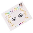 thumbnail image 3 of Seitruly Joyas para la frente de ojos, pegatinas autoadhesivas de diamantes de imitación, maquillaje facial ostentoso, decoraciones DIY para mujeres, Tratamientos faciales tipo 4 Seitruly CE013627-04B, 3 of 6