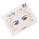 thumbnail image 3 of Vogacara Joyas para la frente de ojos, pegatinas autoadhesivas de diamantes de imitación, maquillaje facial ostentoso, decoraciones DIY para Tratamientos faciales tipo 4, 3 of 6