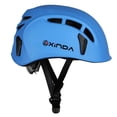 thumbnail image 2 of 1x Casco de Seguridad Proteccion Accesorios Deportes Aire Libre Escalada de Roca Montañismo Senderismo Acampada Exploración Ciclismo Azul Sunnimix Casco de escalada, 2 of 8