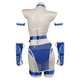 thumbnail image 5 of Disfraz de fantasía de Kitana de Mortal Kombat, lencería sexy para mujeres adultas, ropa interior, muñecos de peluche de Kitana, traje de juego de rol de Halloween, 5 of 5