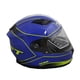 thumbnail image 3 of Casco Moto Integral Azul Amarillo Talla L Certificado, 3 of 6