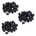 thumbnail image 1 of Embouts de Tube en Caoutchouc 120 Pcs Noir 10mm Rond, 1 of 5