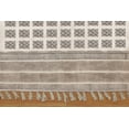 thumbnail image 4 of Casavani - 8'x11' Handwoven Cotton Block Printed Rugs Beige Cotton Area Rugs for Farmhouse Bedroom, 4 of 6