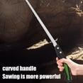 thumbnail image 4 of ROLKFUK Folding Hand Saw 14 Inch - Curved Handle Camping Saw for Wood & PVC Pipe, Multi-Purpose Portable Hand Saw with Non-Slip Grip for DIY, Pruning, Outdoor & Home Projects, 4 of 6
