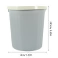 thumbnail image 2 of Tineasur  Simple Design Small Trash Bin for Bedroom Bathroom Indoor Spaces, 2 of 8