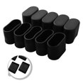 TUMALL Oval Covers Chair Leg Cap Floor Protectors For Outdoor Furniture