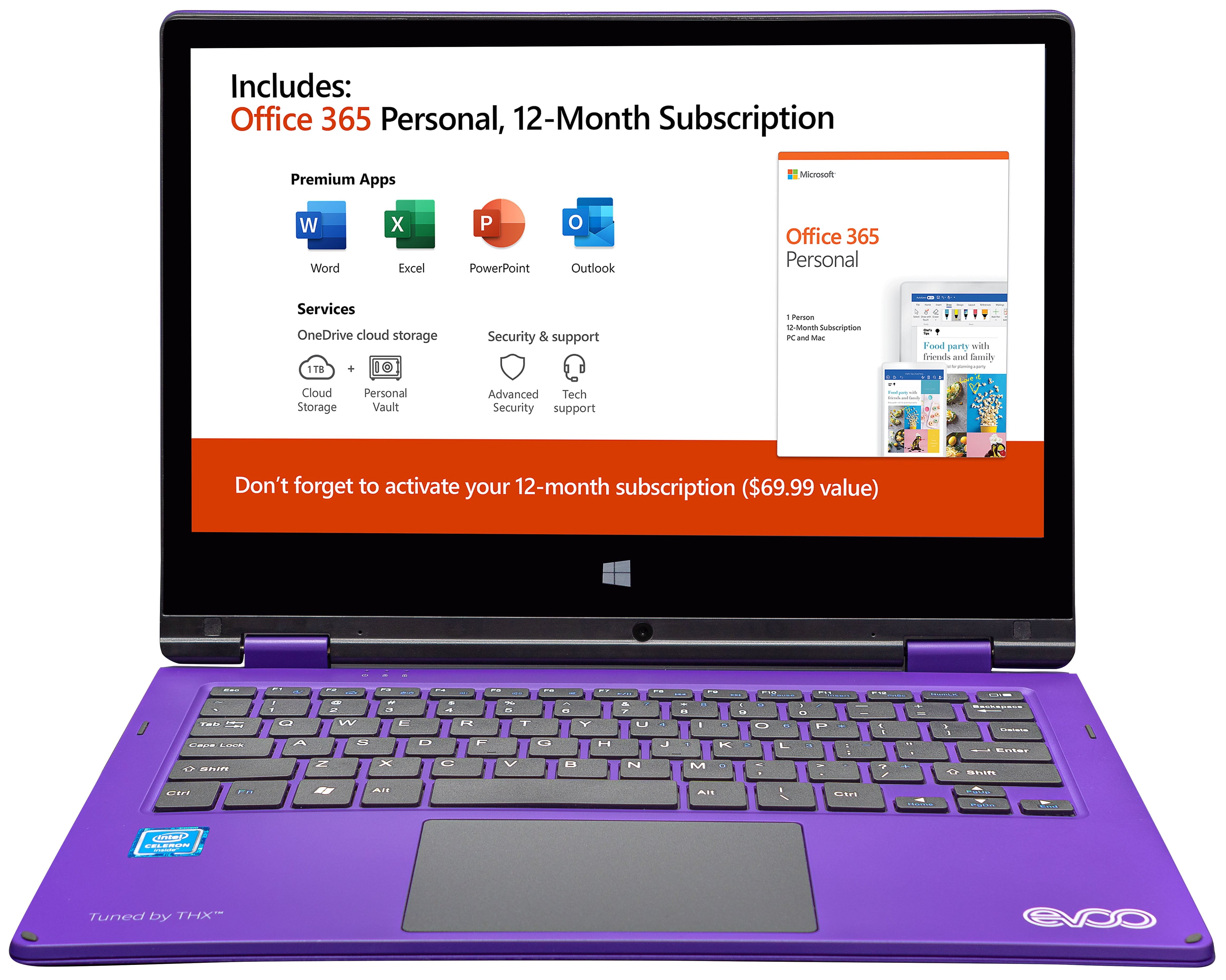 EVOO Convertible Laptop, FHD Touchscreen, Dual Core, Tunisia Ubuy