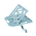 thumbnail image 2 of Soporte para computadora portátil, Soporte de escritorio con refrigeración para computadora portátil, Soporte vertical ajustable para computadora giratoria azul CUTICAT soporte para laptop plegable, 2 of 8