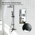 thumbnail image 4 of Zzistar 304 Stainless Steel Shower Niche | Bathroom Wall Niche Insert & Recessed Shelf Organizer, 4 of 6