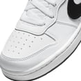 thumbnail image 2 of Nike Court Borough Low Recraft Big Kids' Shoes Color: White Black Size: 6, 2 of 7