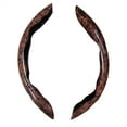 thumbnail image 3 of LOVIVER Steering Wheel Cover Universal 15inch Auto Interior Accessories Brown, 3 of 8