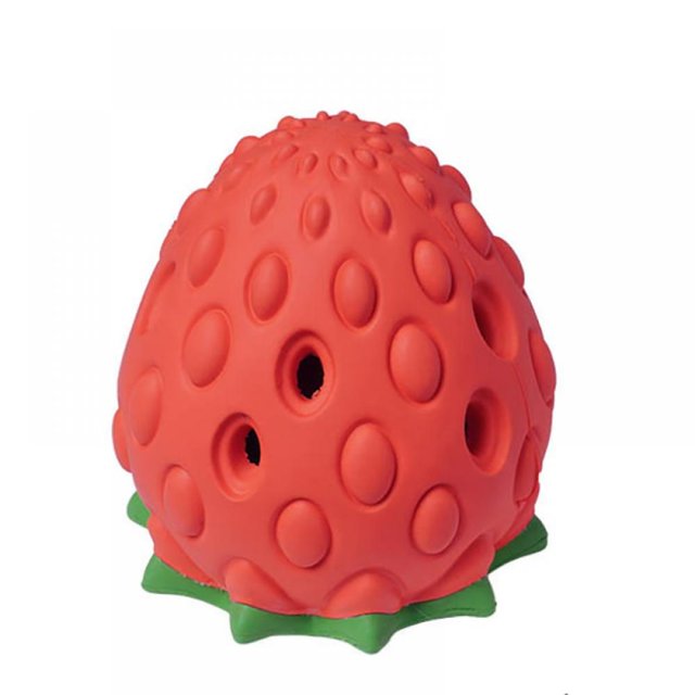 Juguete para masticar resistente a mordeduras para mascotas, juguetes de goma con forma de fruta sólida para cachorros Fairylove 727848458
