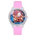 thumbnail image 1 of Reloj de pulsera con correa de cuero PU para mujer (rosa), 1 of 2