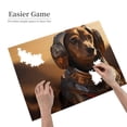 thumbnail image 2 of Astronaut Dog With Headphone 500-Piece Wooden Jigsaw Puzzle for Adults, Fun & Challenging Family Game, Stylish Wall Decor & Holiday Gift, 2 of 7