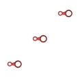 thumbnail image 3 of Sonducket Descensor de equipo de escalada, accesorios prácticos de descenso, equipo simple de escalada en roca para deportes al aire libre, Rojo 3Conjunto, 3 of 6