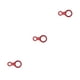 thumbnail image 3 of Descensor de Equipo de escalada Greeniant Accesorio de seguridad en forma de 8 Rojo 3Conjunto, 3 of 6