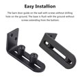 thumbnail image 2 of Sliding Barn Door Floor Guides, Sliding Door Hardware, Easy to Install, Adjustable Sliding Floor Guide, 2 of 5