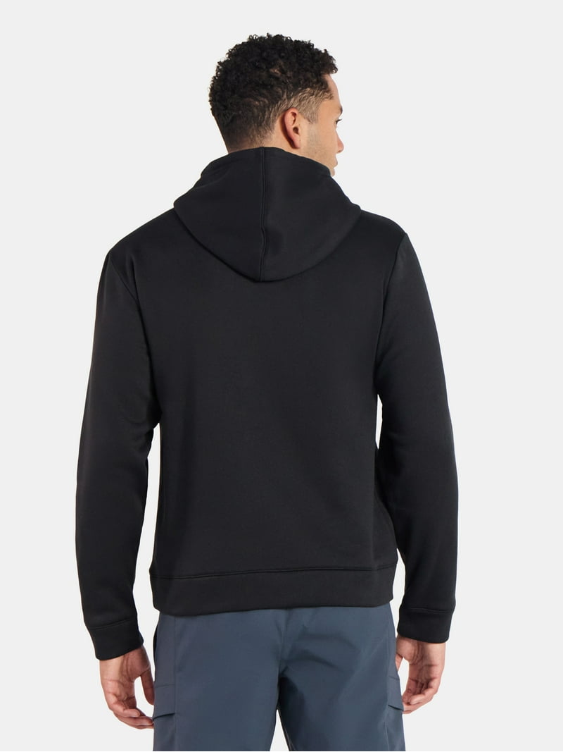 Russell Athletic Men's Pullover Hoodie with Flocked Logo Patch