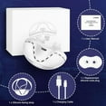 thumbnail image 7 of Anti Snoring Devices - Snoring Solution - Mini Sleep Apnea Devices - Upgraded Variable Speed Mini Anti Snoring - Suitable for All Nose Shapes - Sleep with Mouth Closed - White, 7 of 7