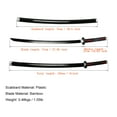 thumbnail image 4 of Bamboo Demon Slayer Sword 41 inches with Belt Holder Stand, Kamado Tanjiro Sword, 4 of 6