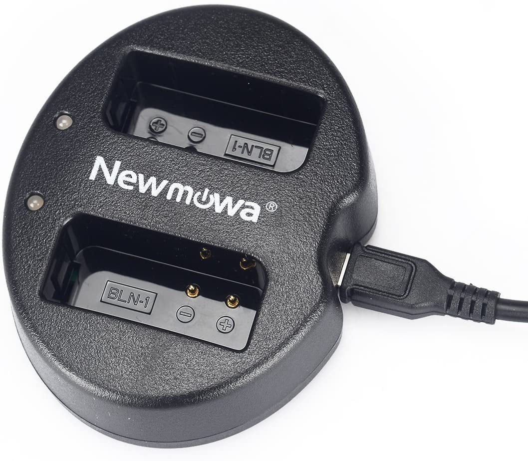 Norifon BLN-1 USB Ladegerät Für Olympus Kameras - LCD-Anzeige, 8.4V DC, Kompatibel Mit E-M5, E-P5, OM-D-Modelle