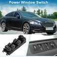 thumbnail image 2 of Power Window Switch Front Left Driver Side Window Control Switch for Jaguar XE XEL XJ Black, 2 of 7