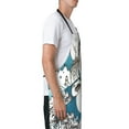 thumbnail image 3 of Snorlax Apron with Pockets Apron Aprons for Women Men Watercolor Aprons Chef Cooking Aprons Baking Aprons Gardening Aprons 28 x 33 inch, 3 of 4