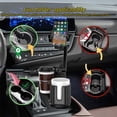 thumbnail image 3 of Support de Téléphone Réglable pour Porte-Gobelet de Voiture, Support de Téléphone Universel pour Porte-Gobelet de Voiture, Grand Adaptateur de Porte-Gobelet de Voiture avec Rotation à 360°, Compatible avec iPhone et Tous les Téléphone Intelligent, 3 of 4