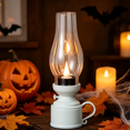 thumbnail image 2 of Halloween Vintage Mini Flameless Table Lamp, Clear Cover Christmas Warm Light Candle LED Light, Desktop Decor Gift for Bedroom Living Room Office Camping Emergency Home Decorations, 2 of 6