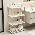 thumbnail image 4 of Storage Rack Floor Standing Shelf, Multi-Tier Organizer for Kitchen Pantry Bathroom Office, Space Saving Shelving Unit with Sturdy Construction for Home Organization, 4 of 7